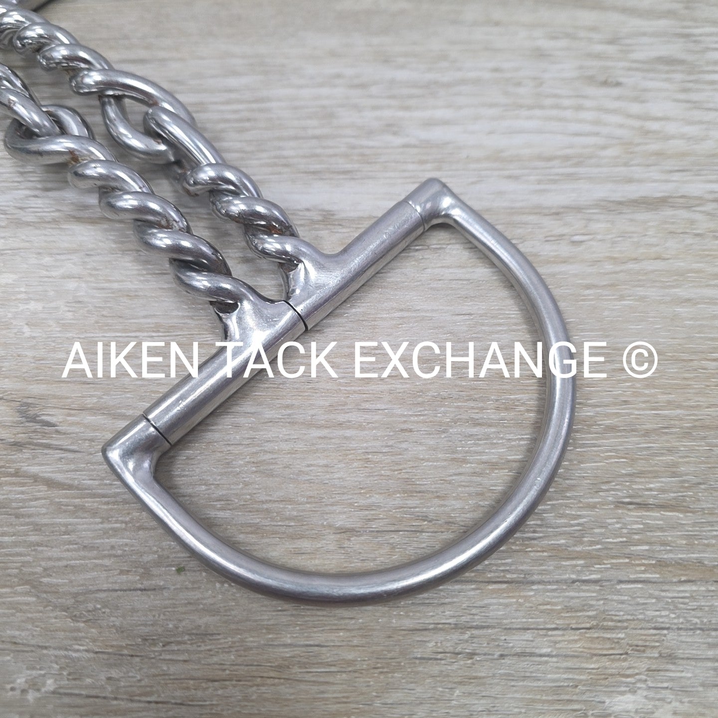 KTS - Kocher Tack Shop Double Twisted Wire D-Ring Bit, 5"