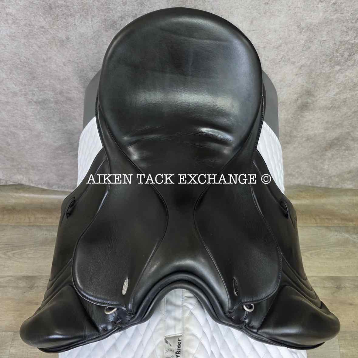 Marcel Toulouse Alissa Platinum Genesis Dressage Saddle, 17.5" Seat, Adjustable Tree, Wool Flocked Panels