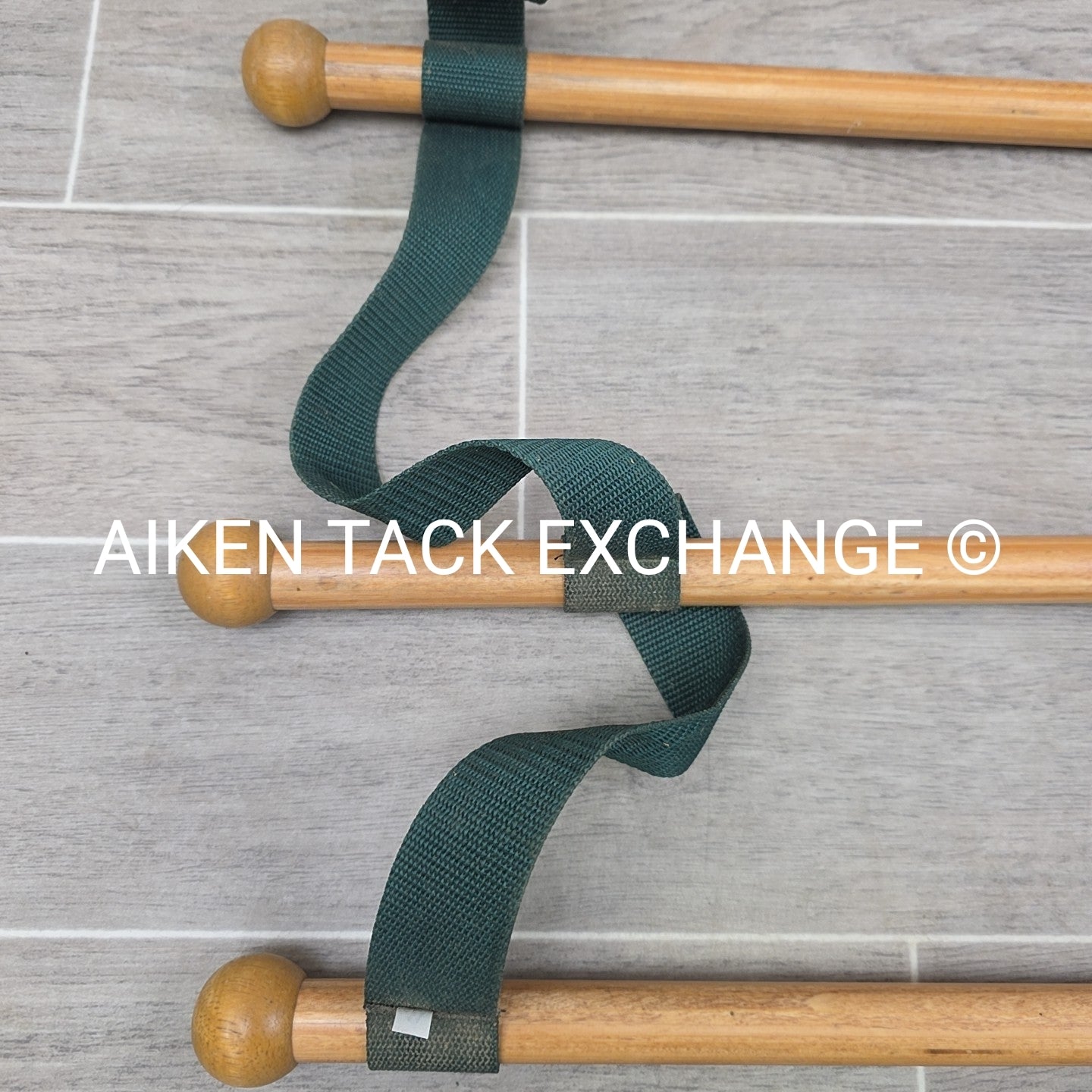 Hanging Wood Blanket Rack