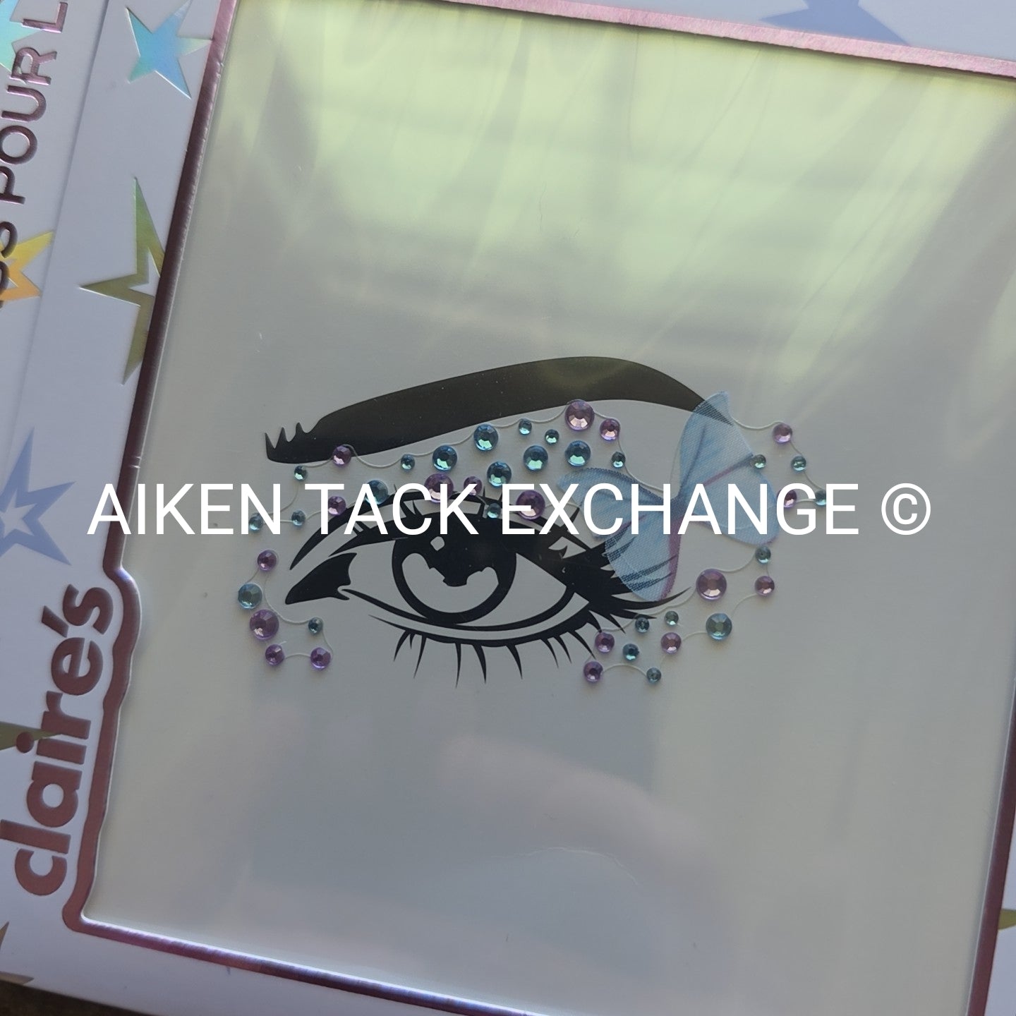 Claire's Body & Eye Gem Sets - 1 Eye Set, 1 Gem Set of 3