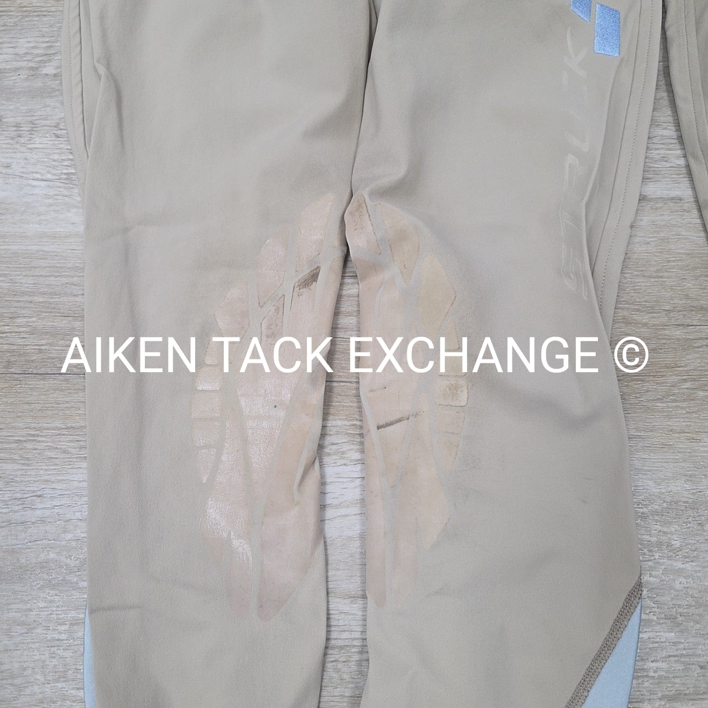 BARGAIN BUNDLE: 2 Pair Struck Silicone Grip Knee Patch Breeches, Size 27