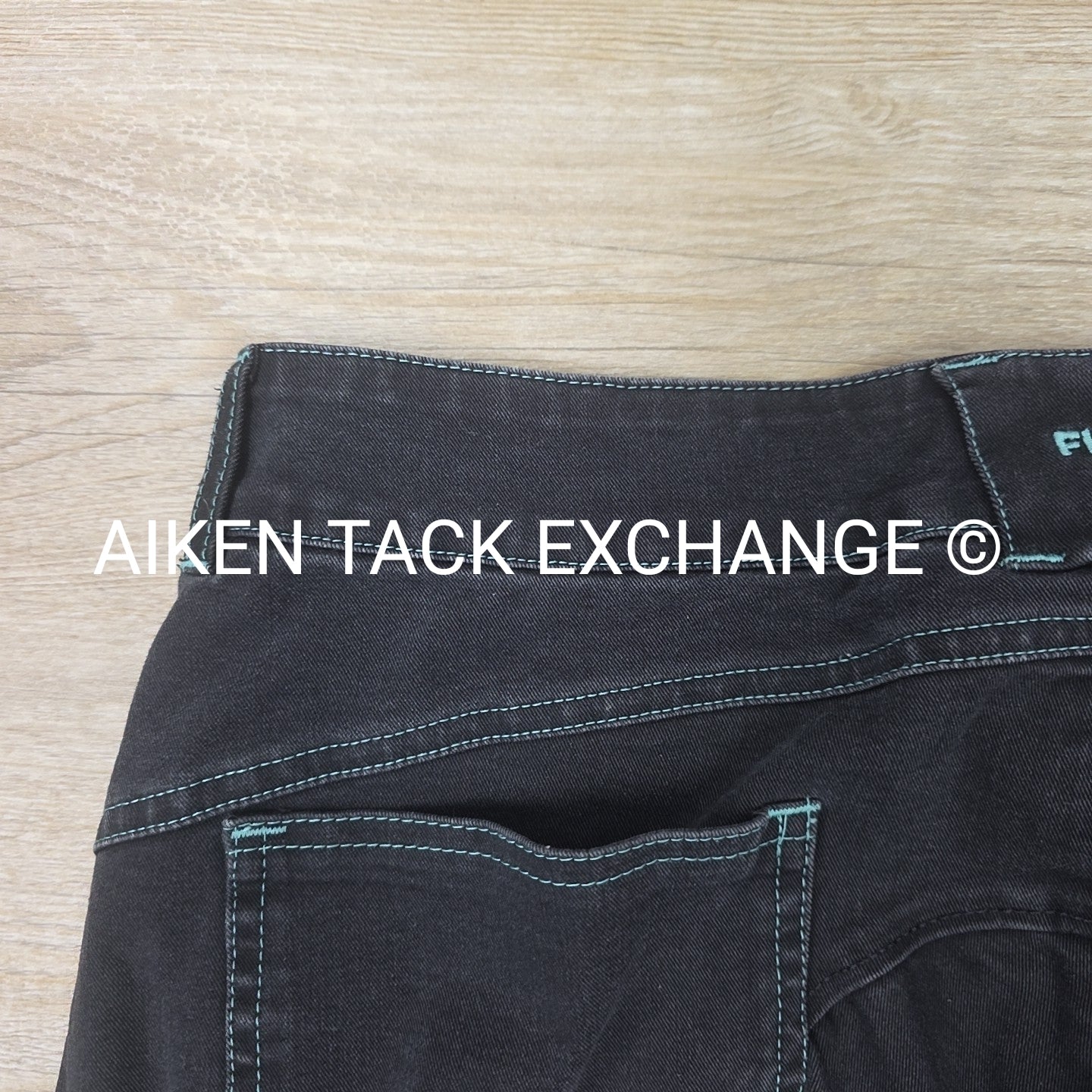 FITS Silicone Grip Full Seat Denim Breeches, Women's XLarge