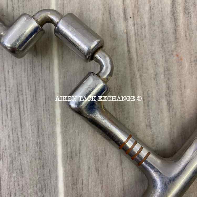 Myler Dee with Hooks Correctional Low Ported Barrel Bit MB 27PB 5"
