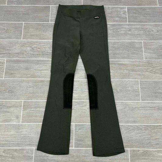 Kerrits Microcord Knee Patch Boot Cut Tights, Size X-Large