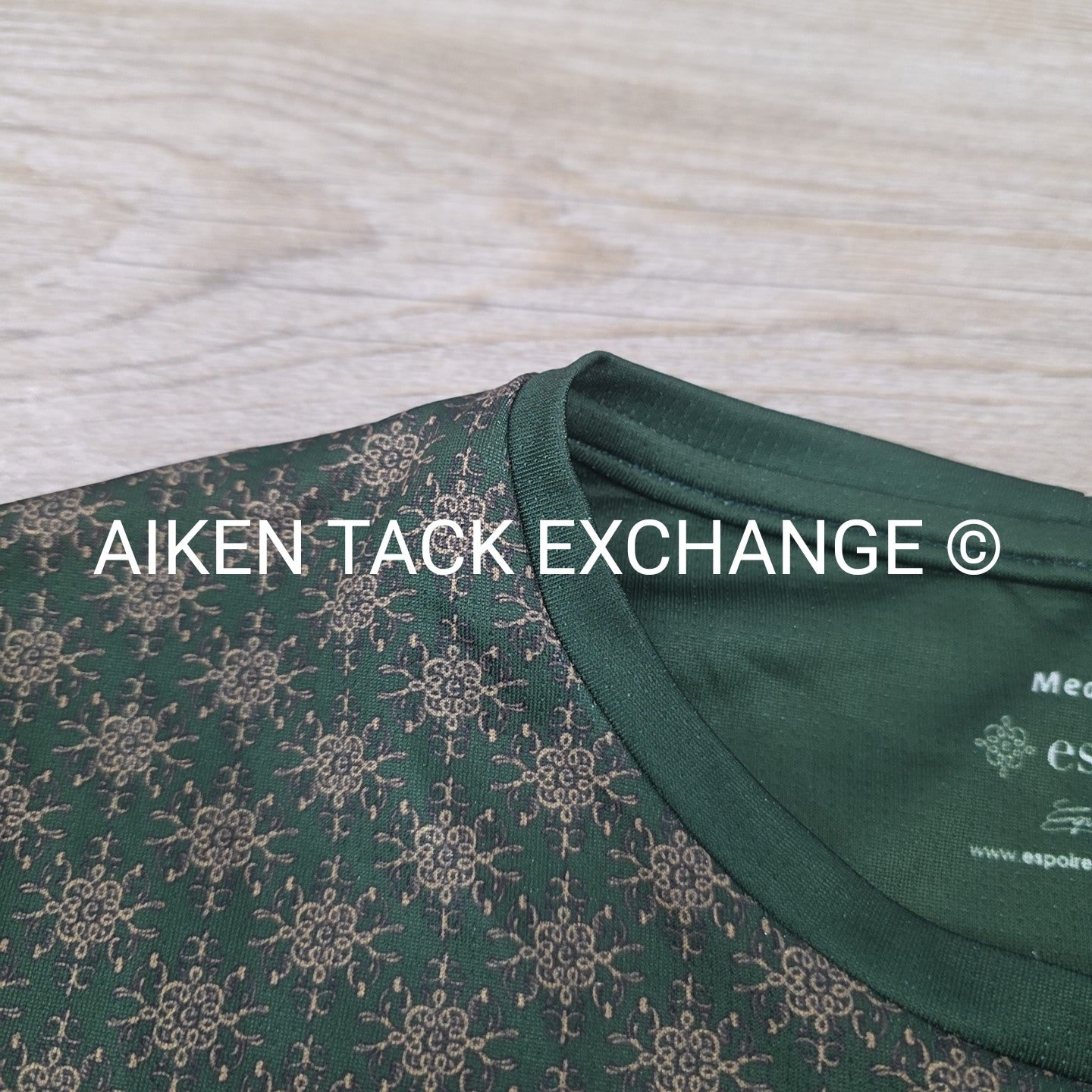 Espoir Equestrian Long Sleeve Top, Size Medium