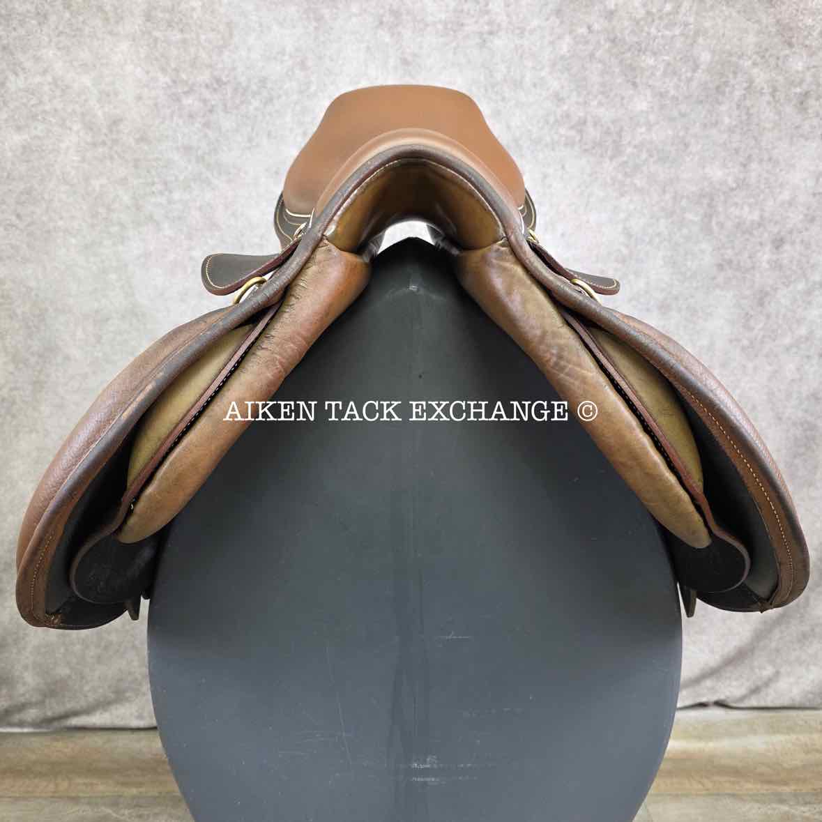 Collegiate Miller's USET Close Contact Jump Saddle, 16.5" Seat, Medium Tree, Foam Panels