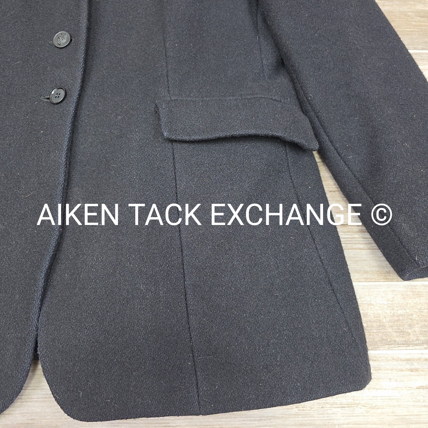 Classic Melton Hunt Coat, Size 20
