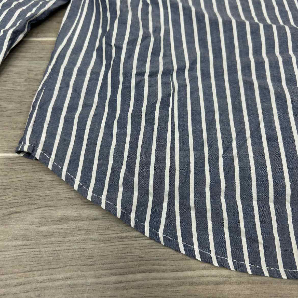 Equine Couture Ascot Long Sleeve Show Shirt, Size Medium
