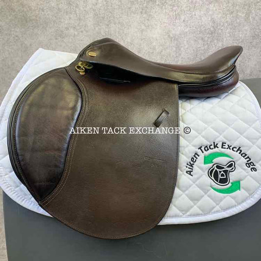 CJD Trophy Competitor XK Close Contact Jump Saddle, 17" Seat, Medium Tree, Foam Panels