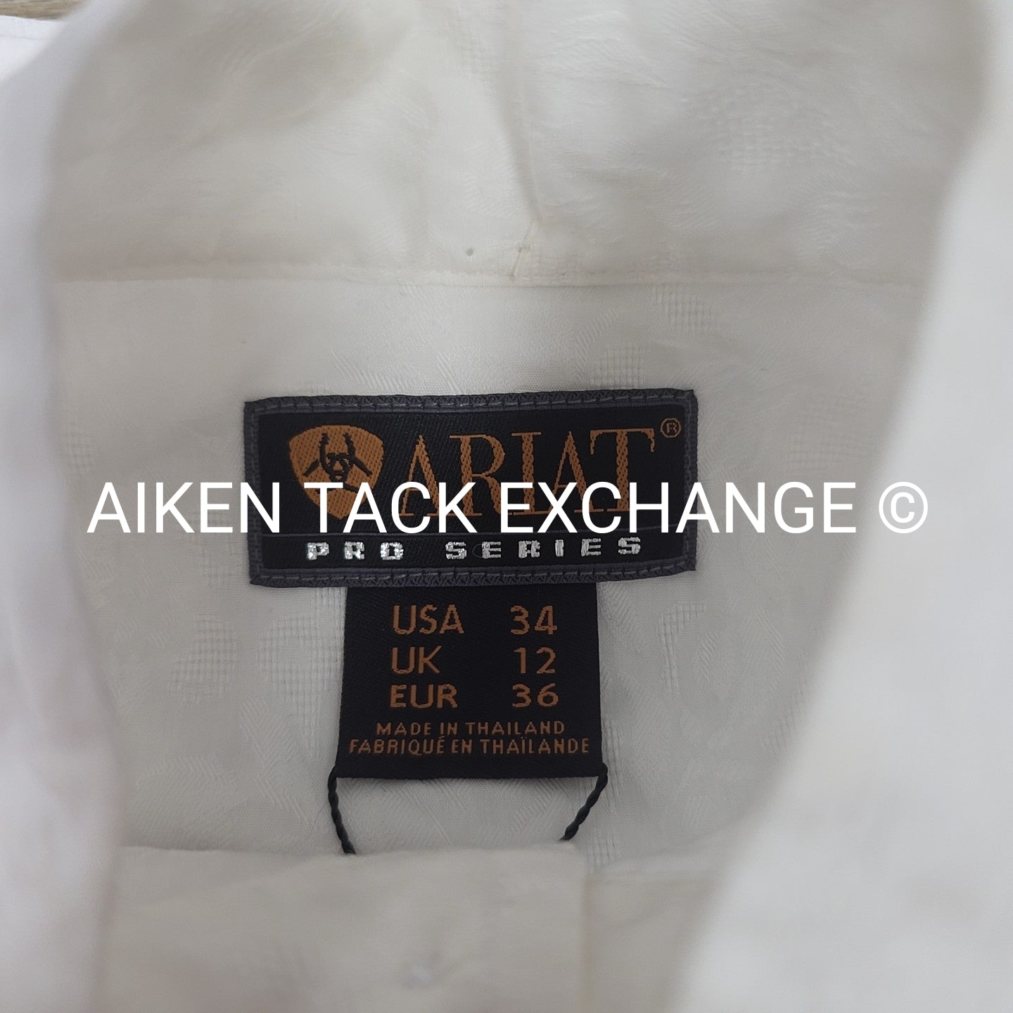 Ariat CoolMax Long Sleeve Show Shirt w/ Collar, Women's 34