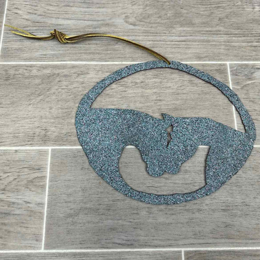 Metal Horse Sign