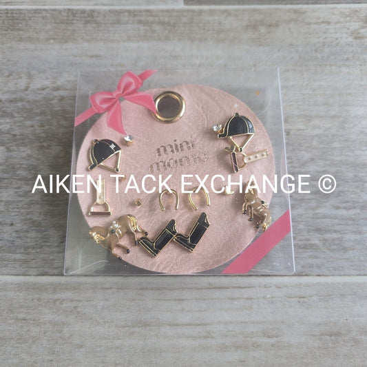 Equestrian Earring Set - 8 Pairs Total