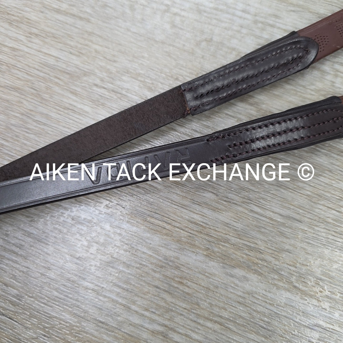 Shires Velociti RAPIDA Rubber Reins, Brown, 54"