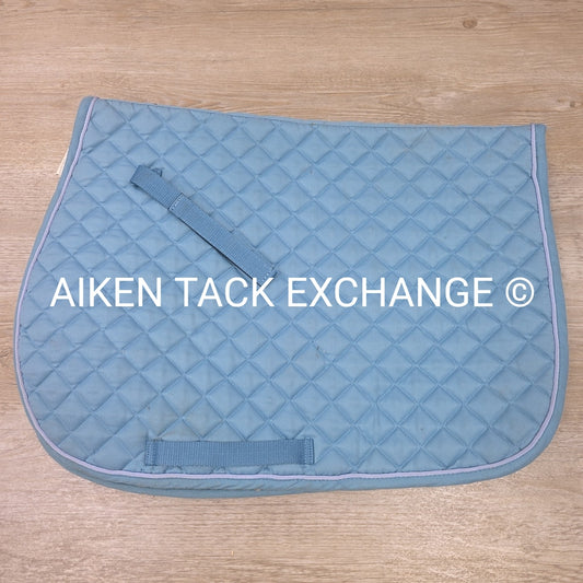 Dover Saddlery Quilted All Purpose Piped Saddle Pad