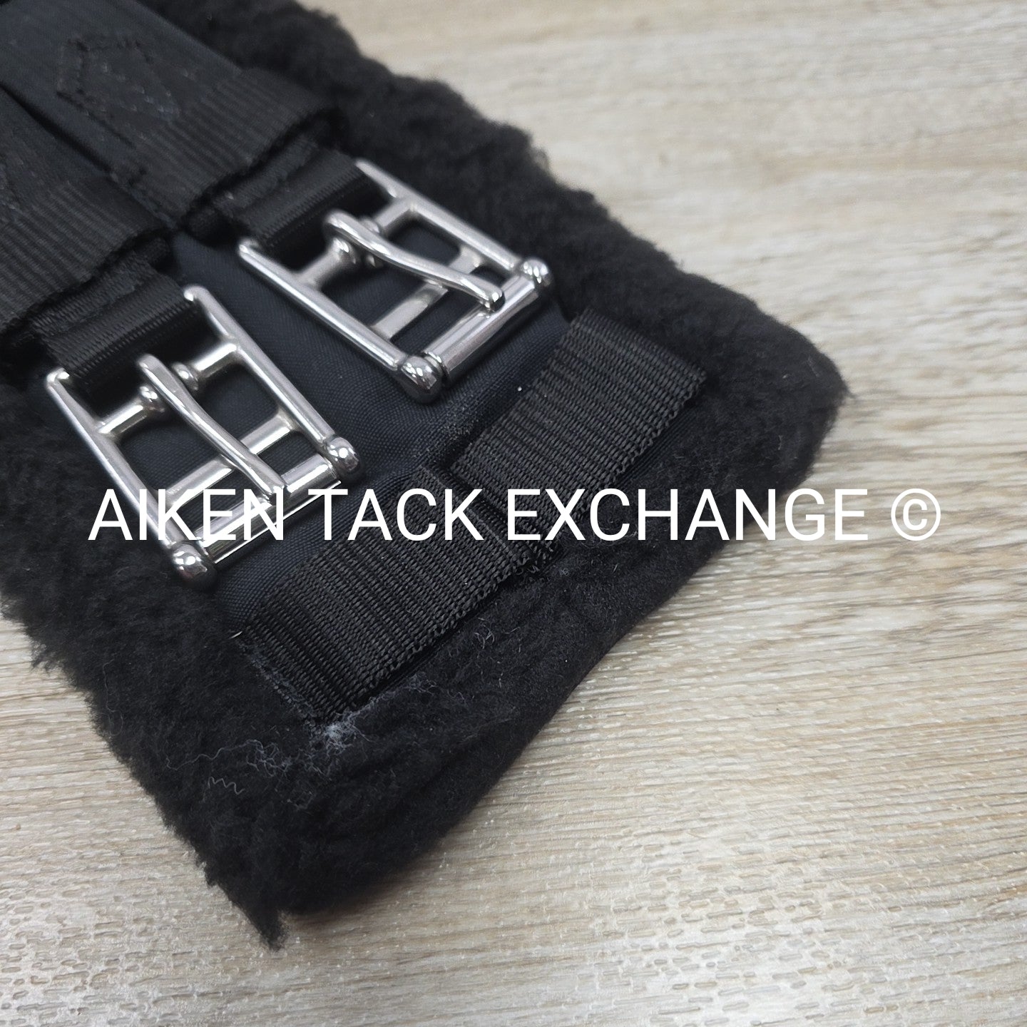 Lettia CoolMax Fleece Dressage Girth, Black, 28"