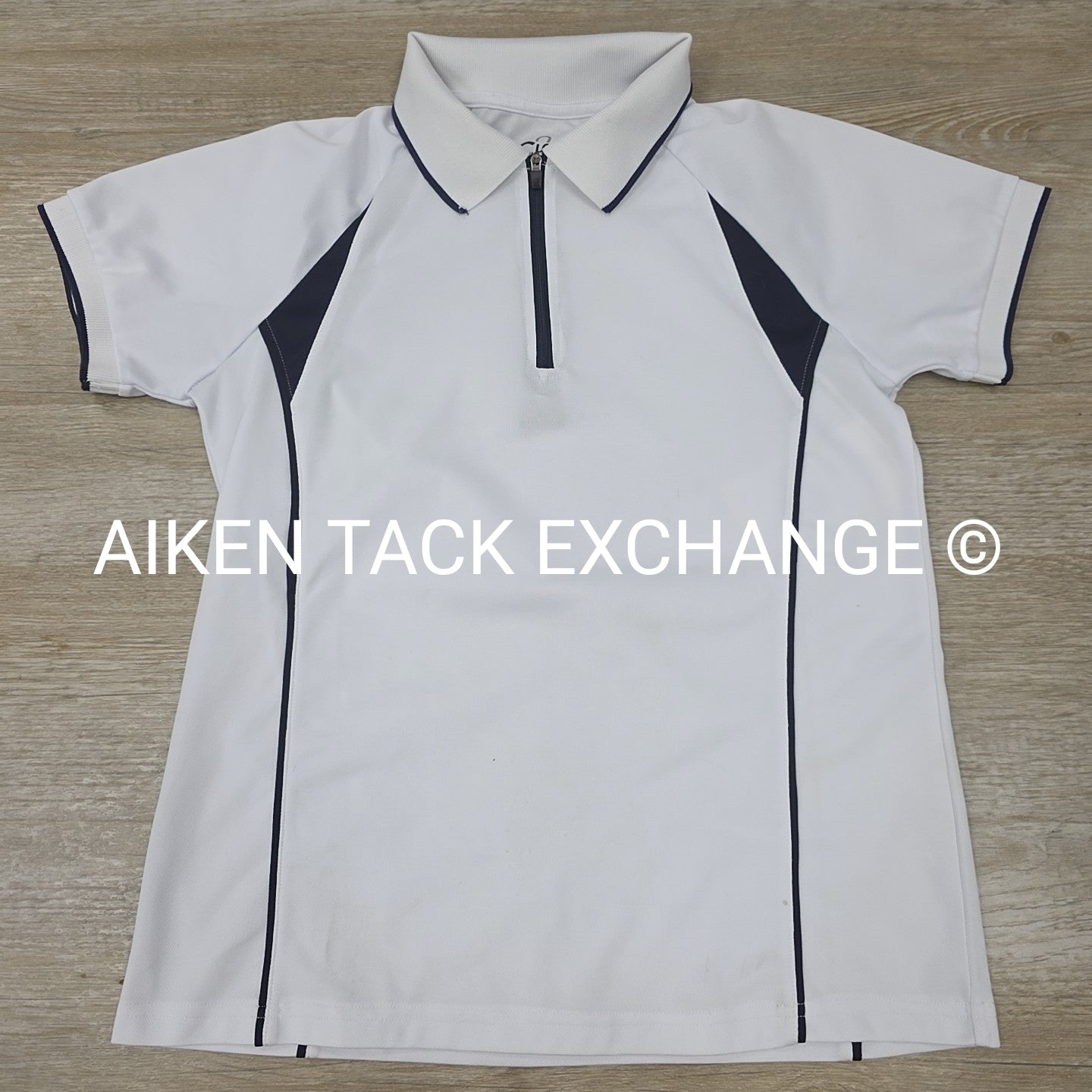 Clovery Short Sleeve Polo Top, Size Small
