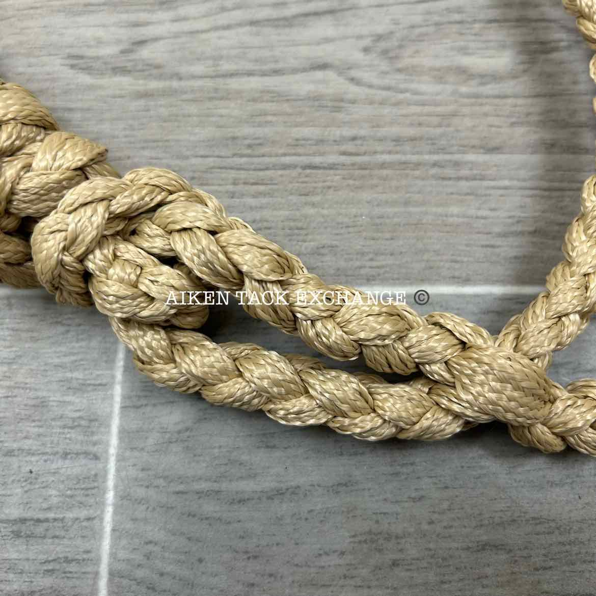 Braided Rope Halter with Lead