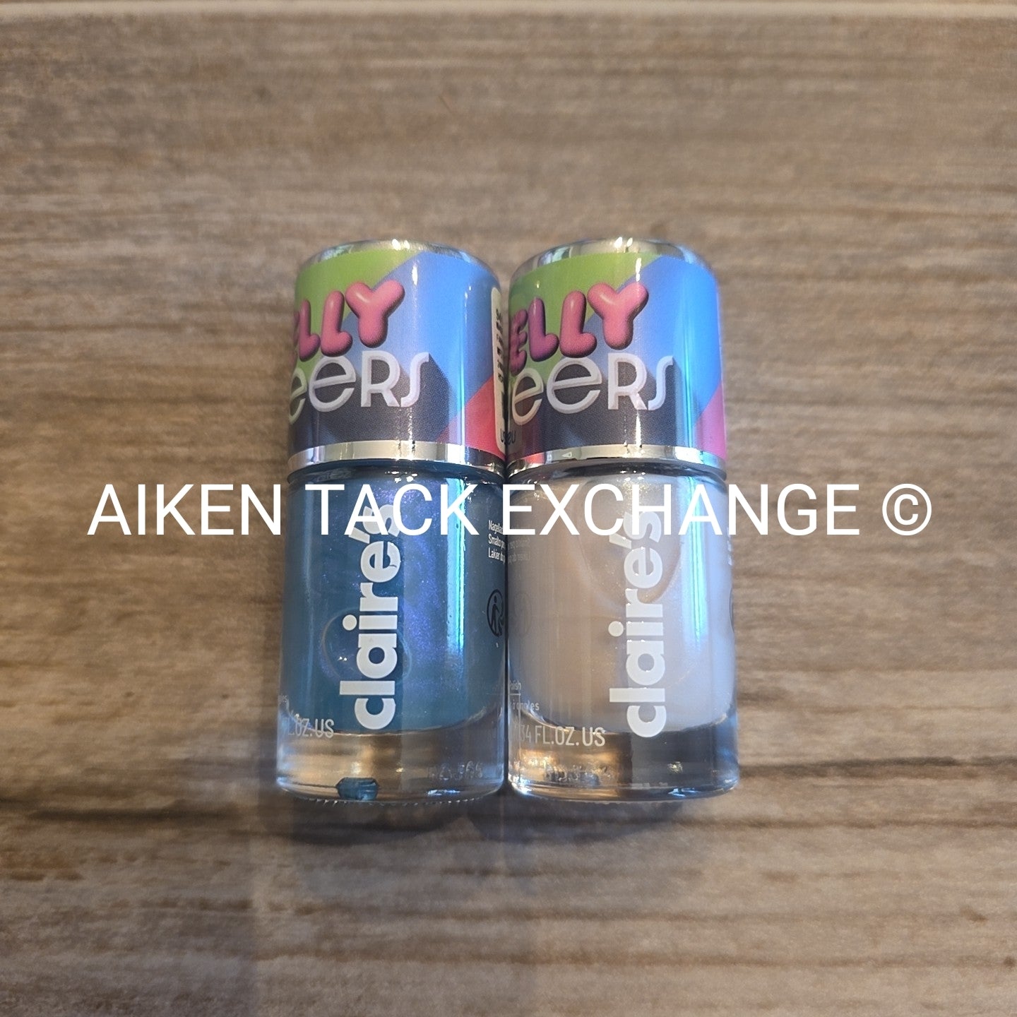 Claire's Jelly Sheers Polish - Set of 2