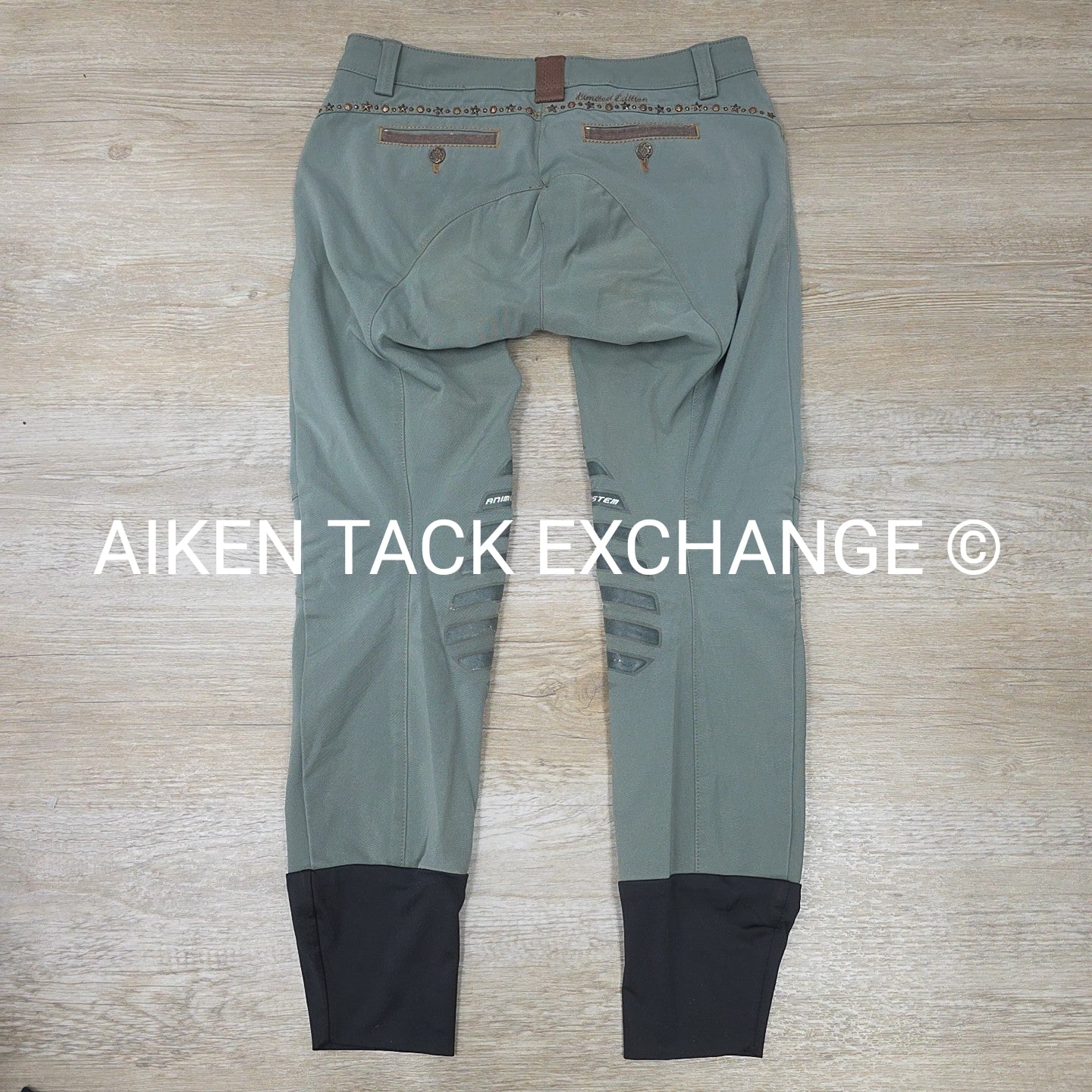 Animo Silicone Grip Knee Patch Breeches, Limited Edition, Size 30