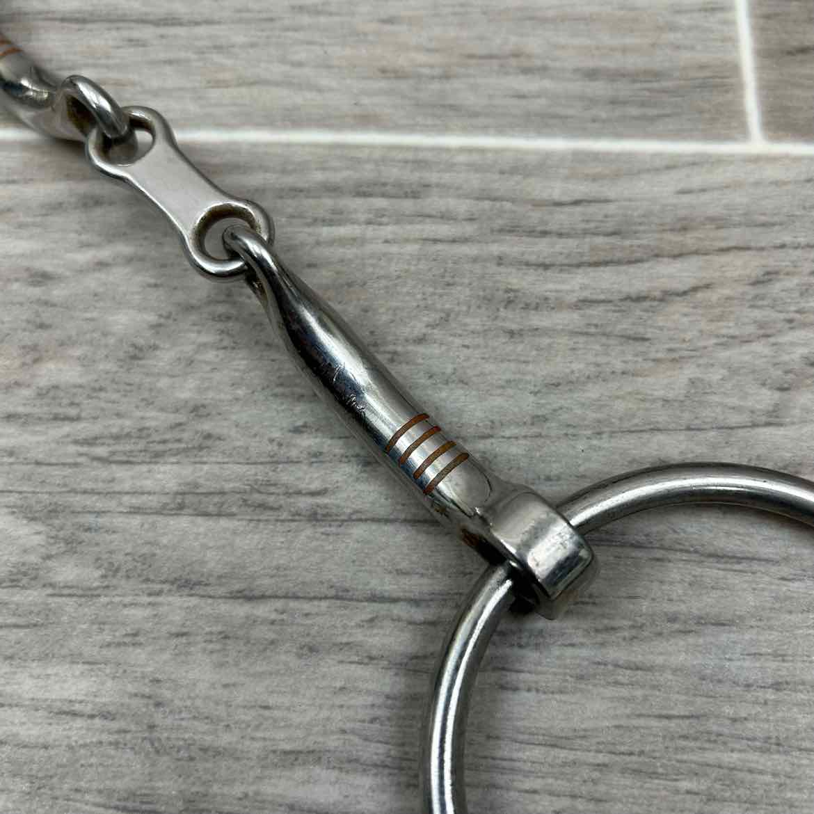 Myler Loose Ring SS French Link Bit MB 10 5.25"