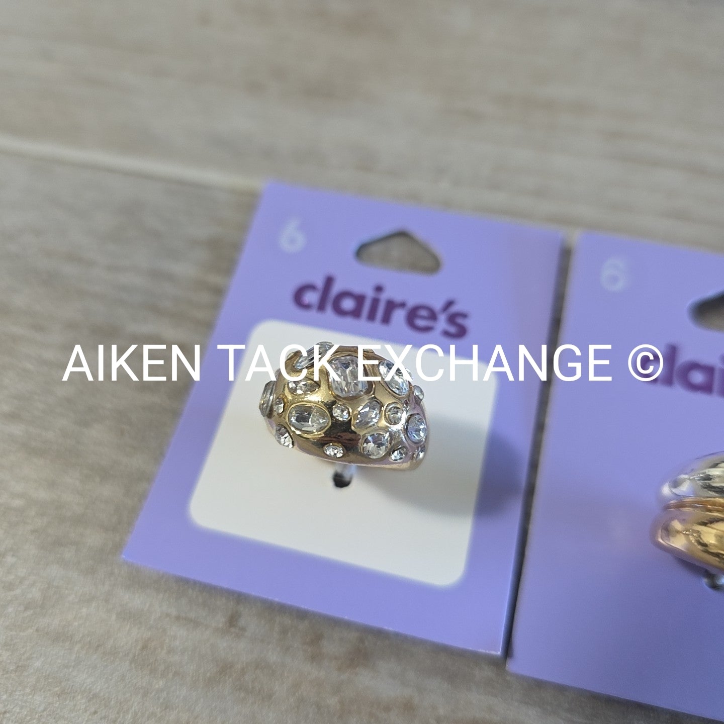 Claire's Rings (2) - Size 6