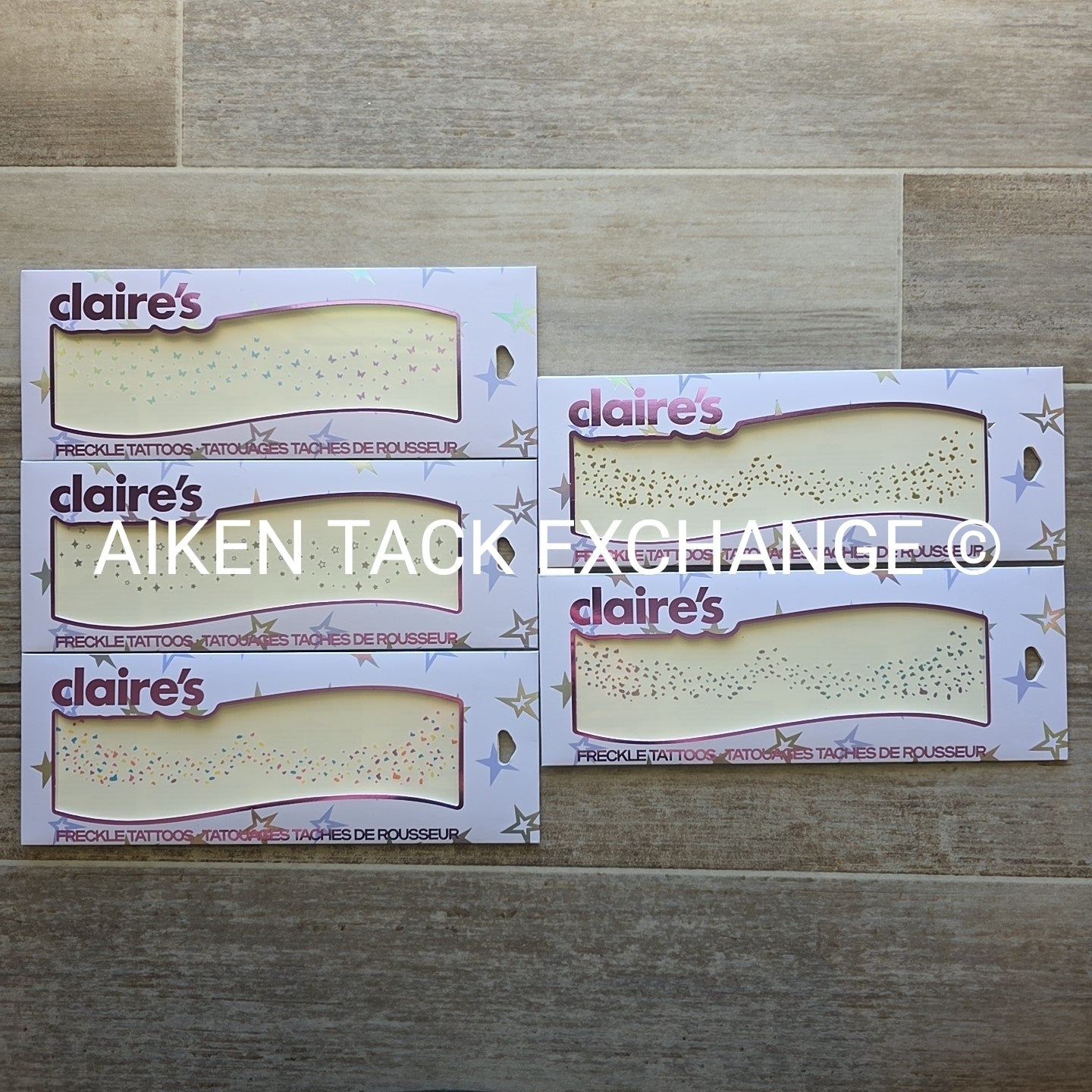 Claire's Freckle Stickers - 5 Total