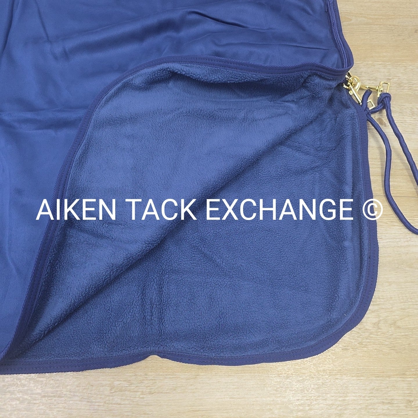 Fenwick Equestrian EquSuede Performance Cooler, Blue, 76"