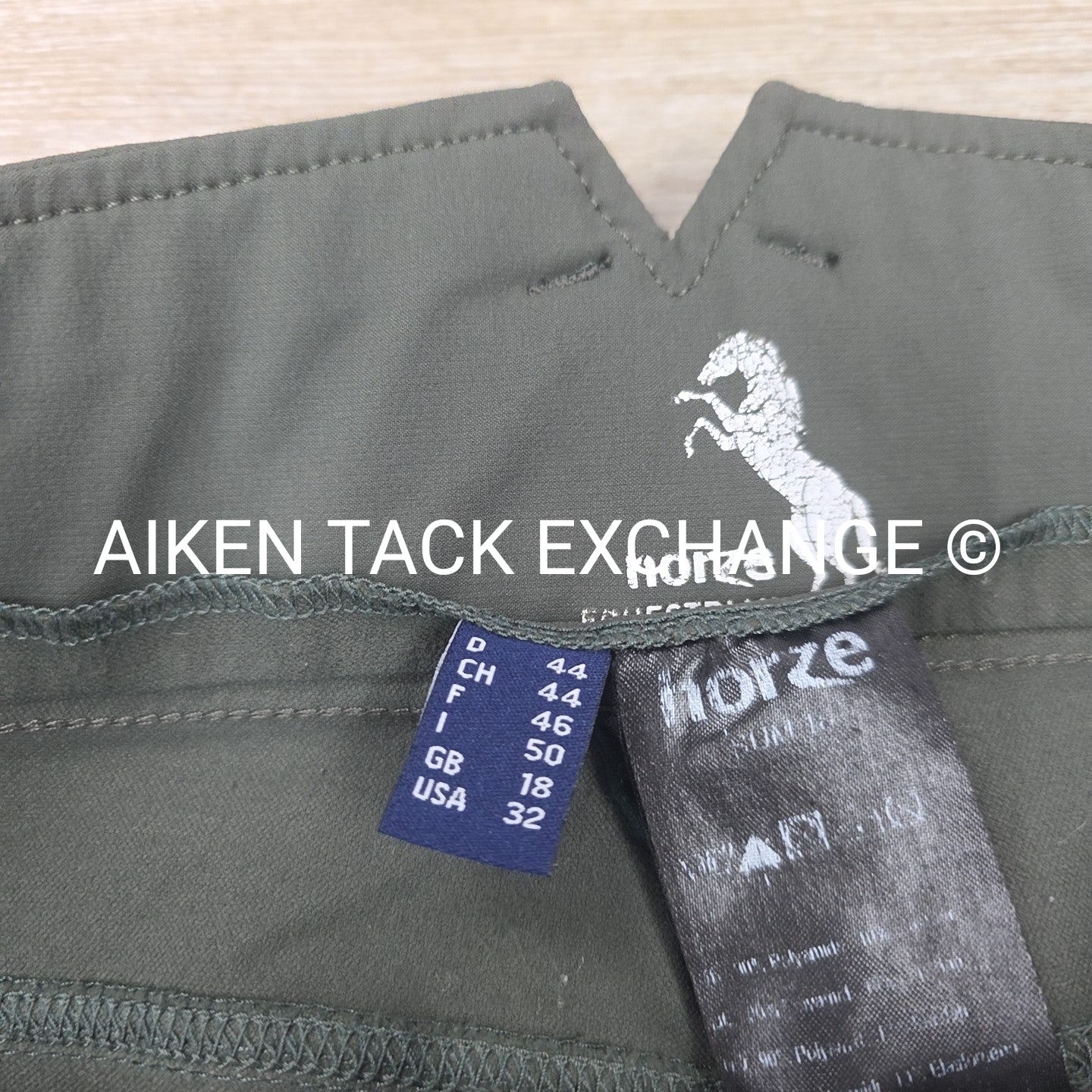 Horze Angelina Silicone Grip Full Seat Breeches, Women's 32