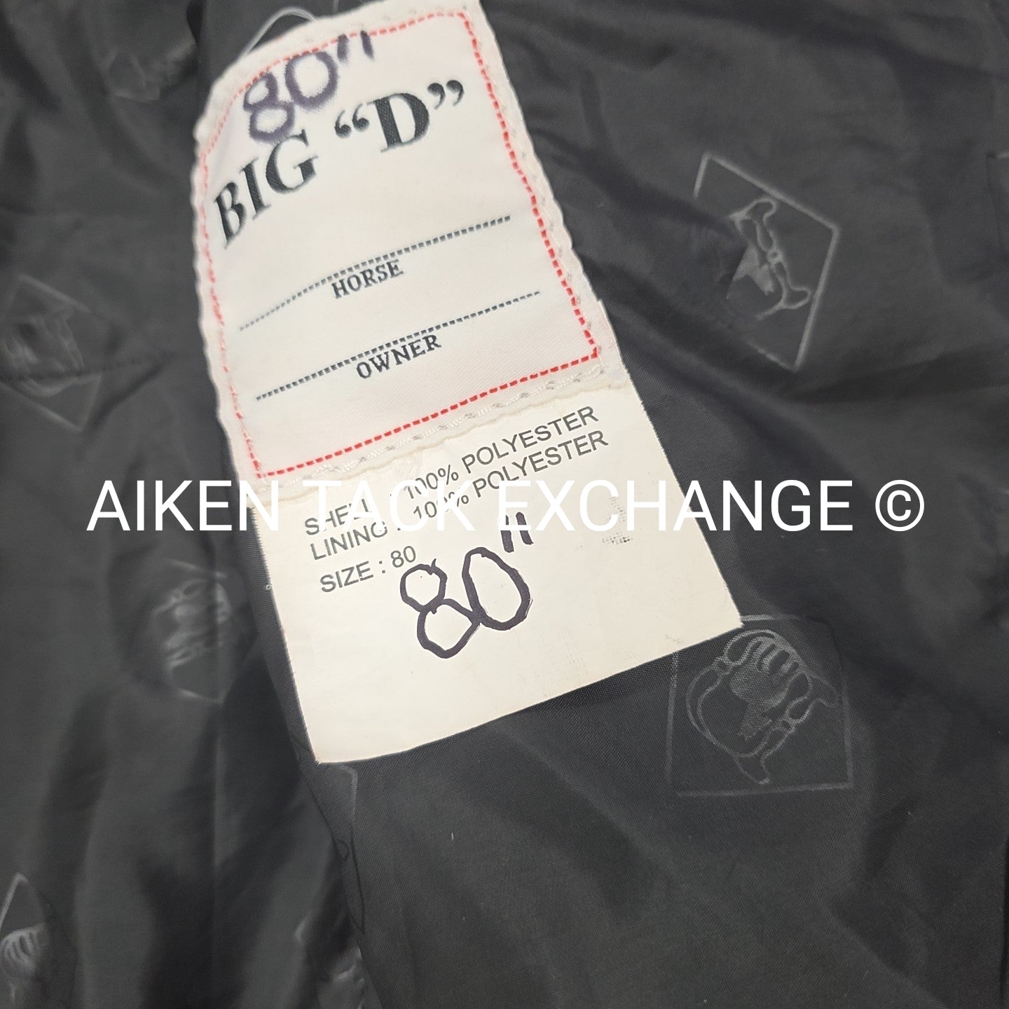 Big D Sussex 240 G Fill Turnout Blanket 80"