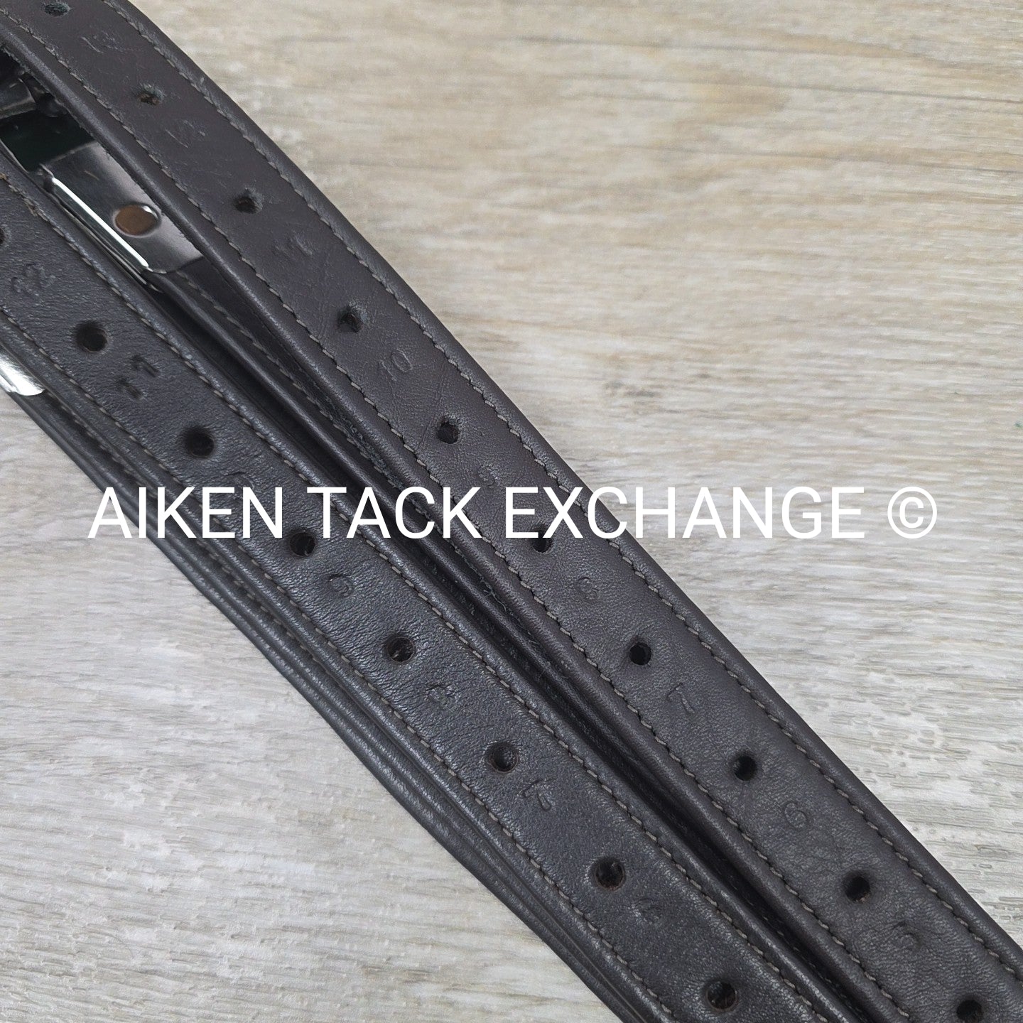 HDR Triple Covered Close Contact Stirrup Leathers, Havana, 48"