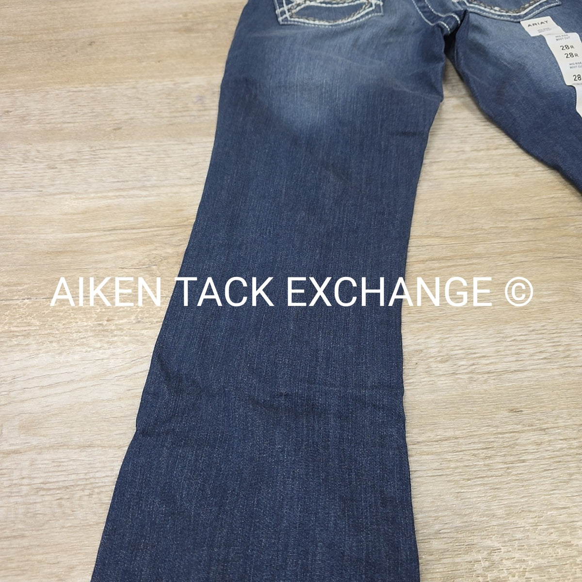 Ariat Mid Rise Bootcut Denim Jeans, Women's 28R