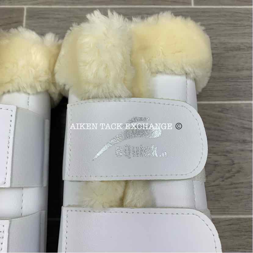 eQuick eFreestyle Rear Boots, White, Size Large, Brand New