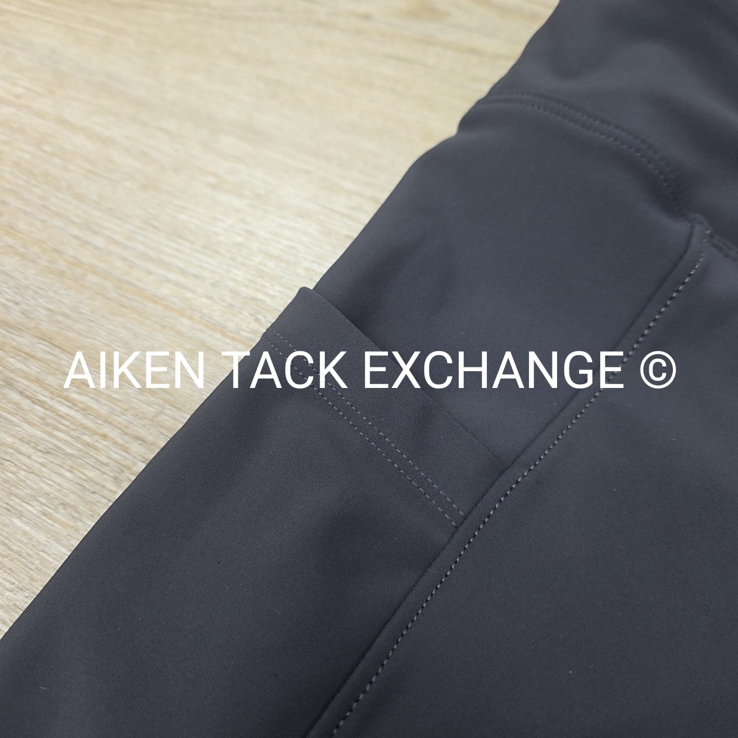 Free Ride Equestrian Silicone Grip Full Seat Pull On Tights, Women's Medium