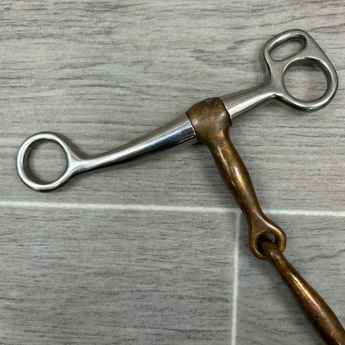 Single Joint Copper Tom Thumb Bit 5"