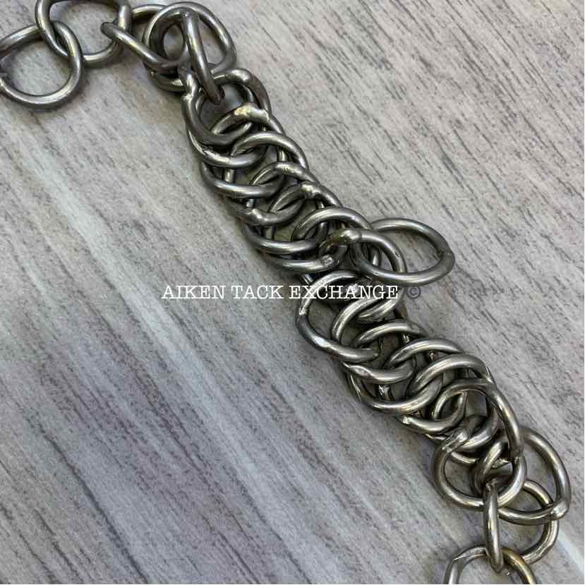 Mullen Mouth Ported Sweet Iron Shanked Bit 5"