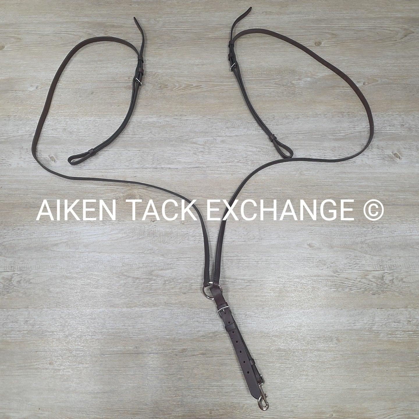 Tory Leather Vienna Side Reins, Brown