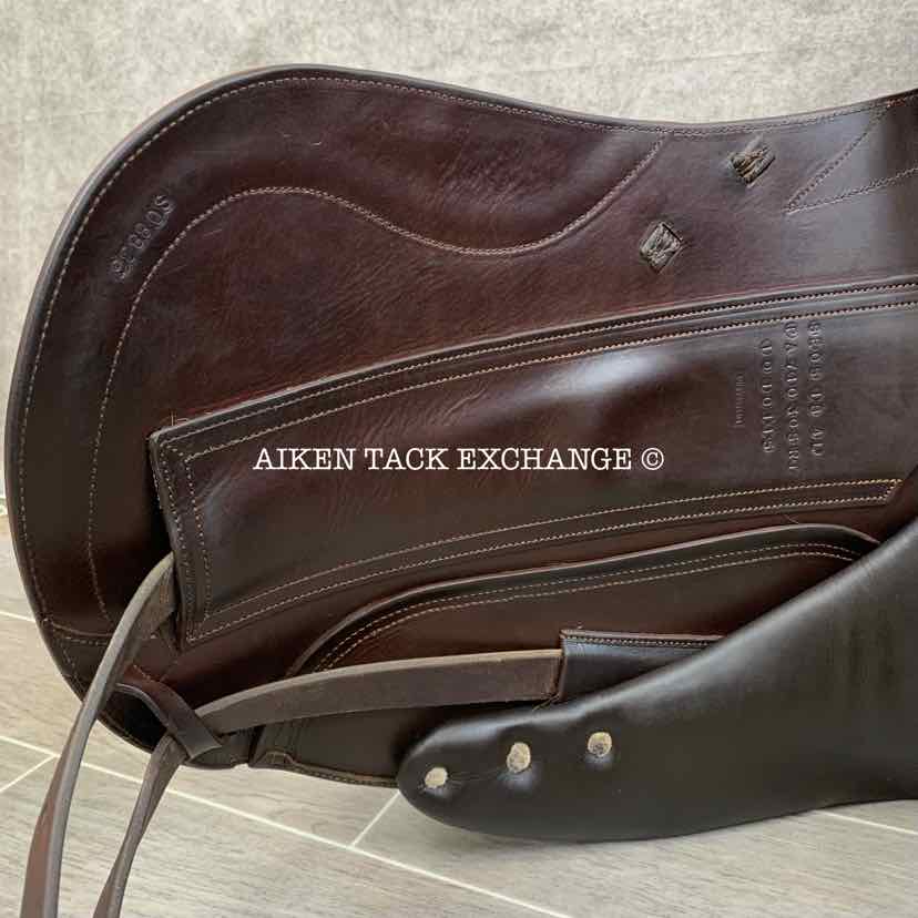 **SOLD** 2010 CWD SE05 Monoflap Dressage Saddle, 18" Seat, 4L Flap, Wide Tree, Foam Panels, Buffalo Leather