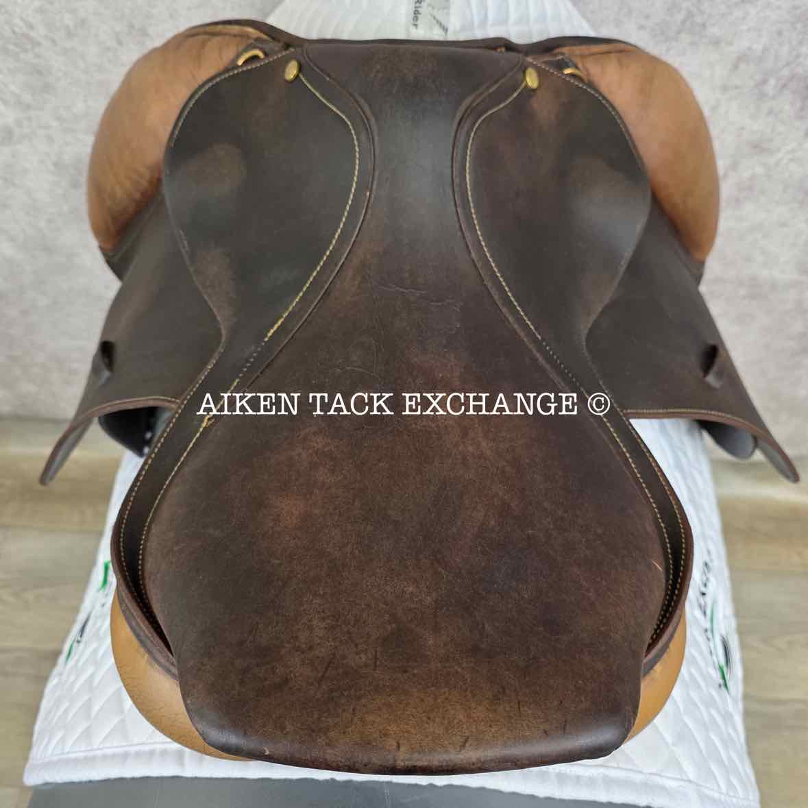 Collegiate Ruiz Diaz Close Contact Jump Saddle, 17" Seat, Medium Tree, Foam Panels