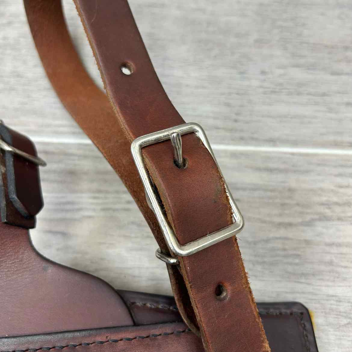 Tooled Leather Roper Breastcollar