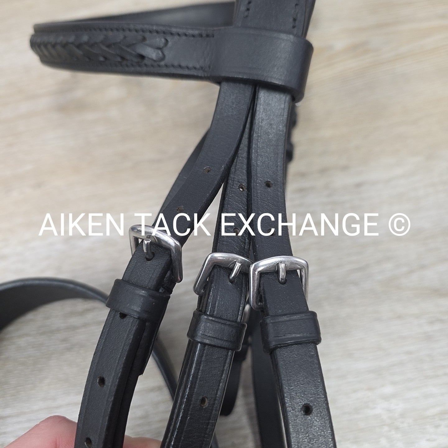 Correct Connect Bridle, No Reins, Black, Size Full
