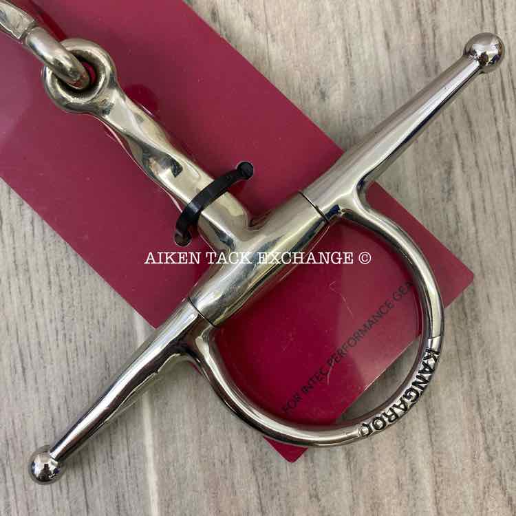 Kangaroo John Dewsbury Single Jointed Slow Twist Full Cheek Bit 4.75"
