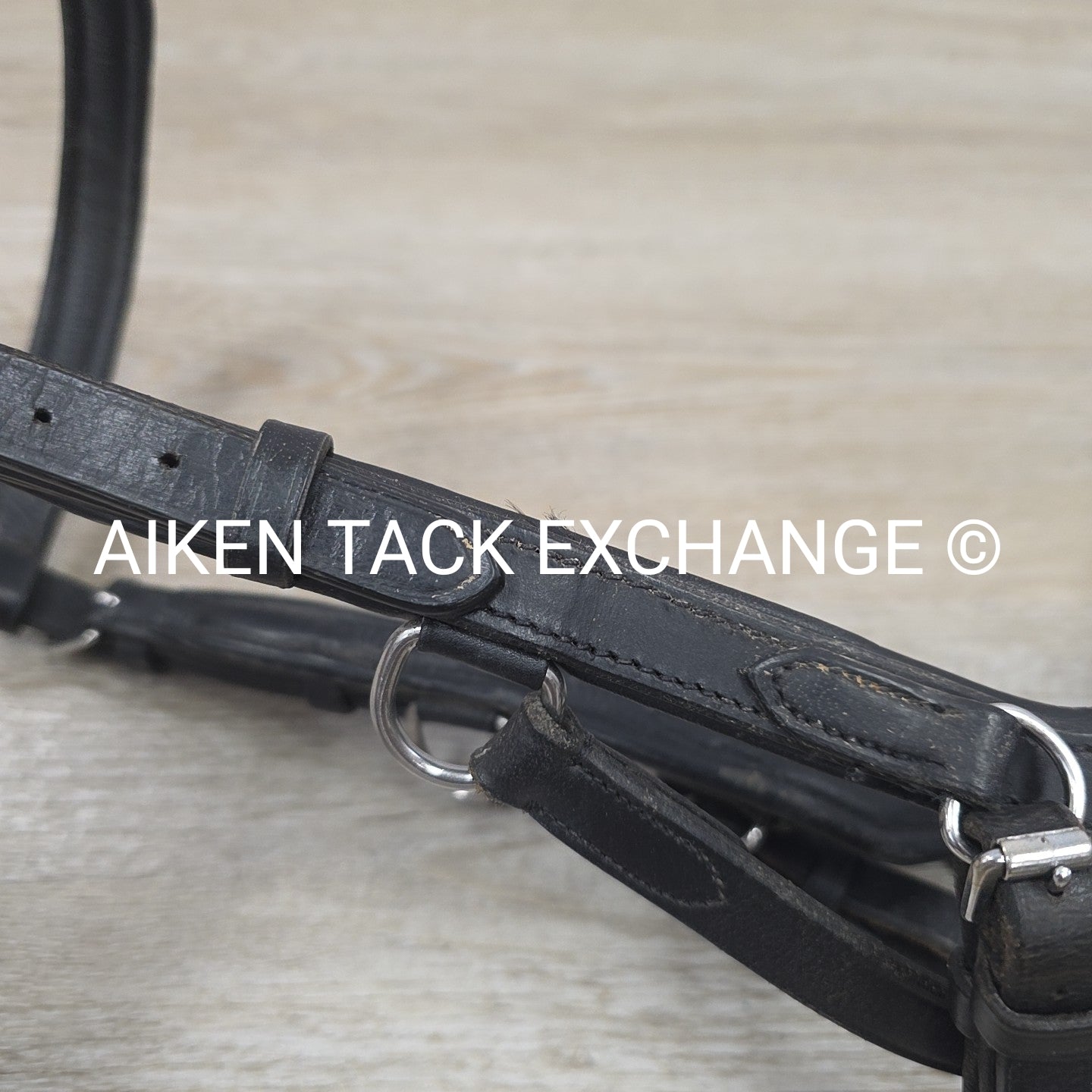 Horseware Micklem Anatomic Bridle with Nunn Finer Rubber Reins, Black, Size Full