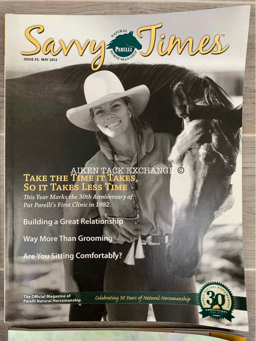 Parelli Savvy Times Magazines: February, May, August, & November 2012