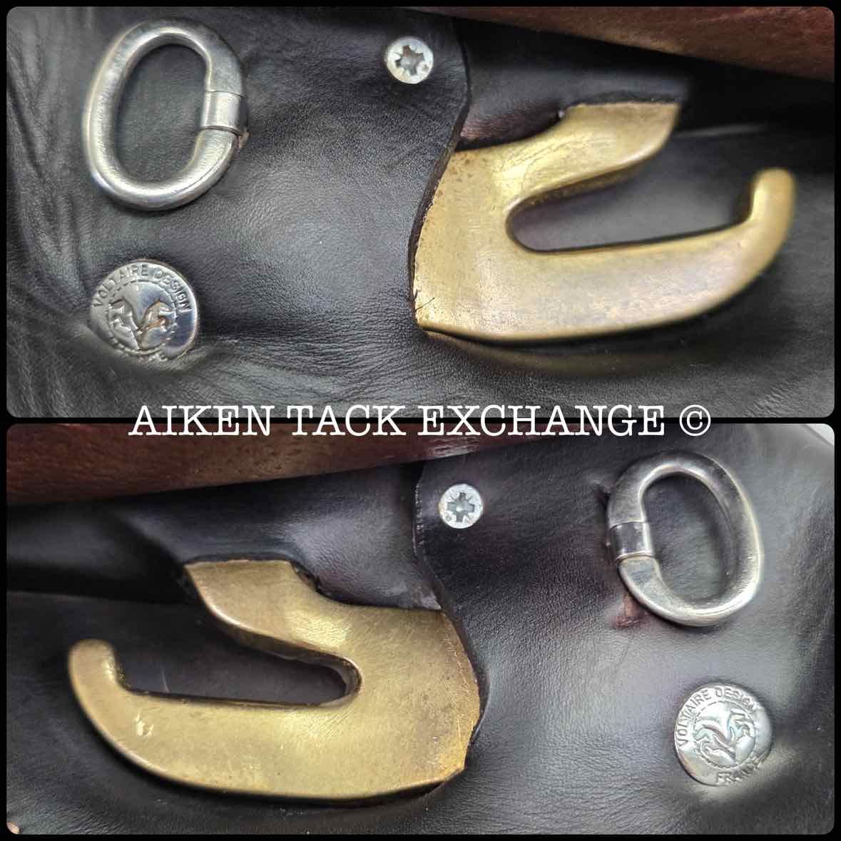 2019 Voltaire Stuttgart Jump Saddle, 17.5" Seat, 2A Flap, Medium Tree, PRO Panels, Full Buffalo Leather