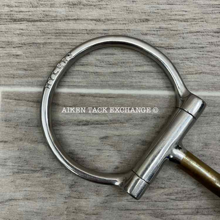 Myler Single Joint Copper Western Dee Bit 5"
