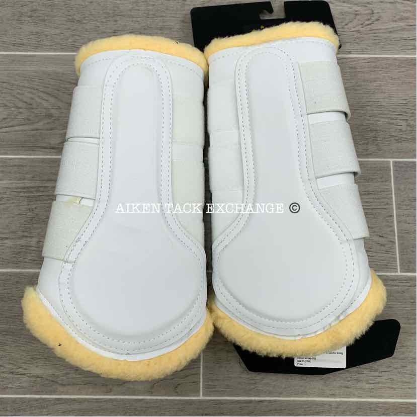 USG by KL Select Dressage Boots, White, Size Extra Large, Brand New