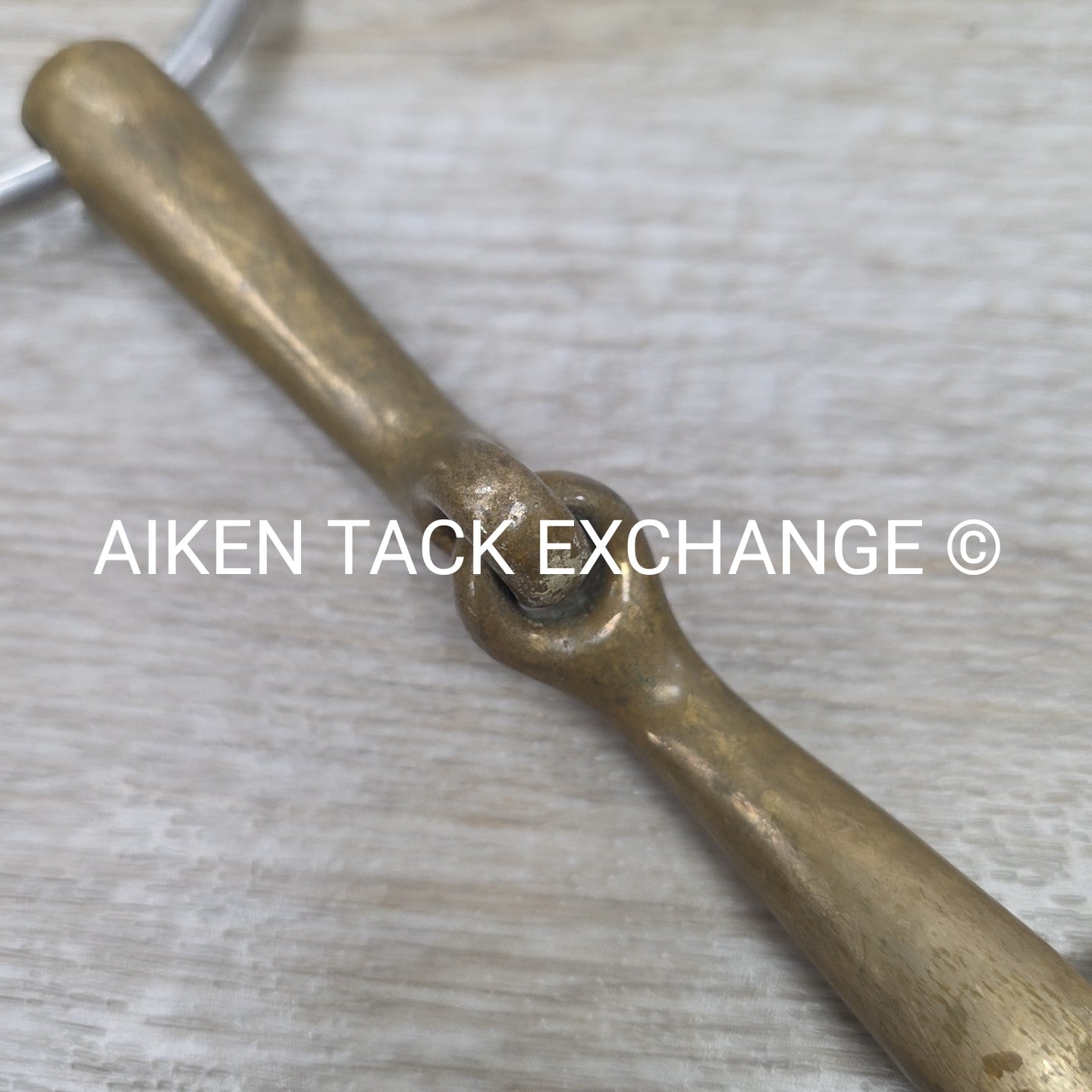 Herm Sprenger KK Single Joint Balkenhol Single Joint Loose Ring Bit 5.25"
