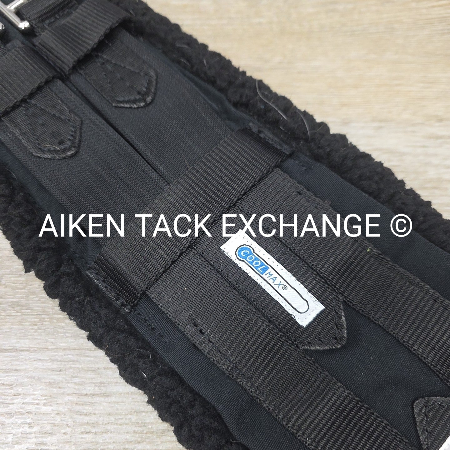 Lettia CoolMax Fleece Girth, Black, 22"