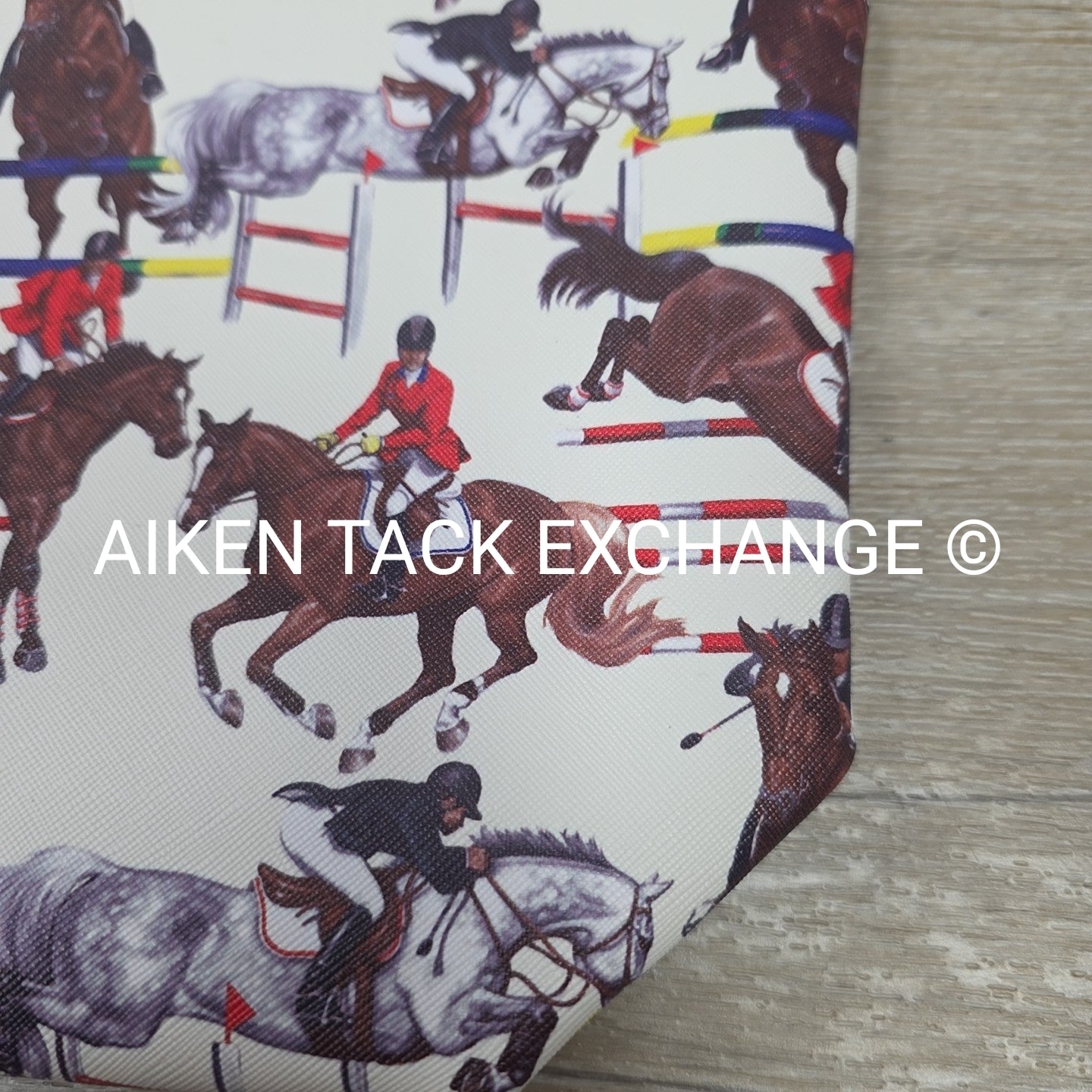 Horse Jumping Zipper Pouch