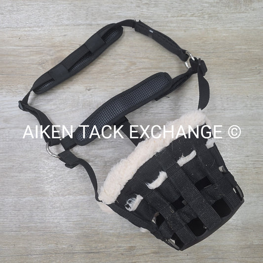 Fleece Lined Grazing Muzzle, Size Medium